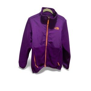 The North Face Purple Fleece Jacket youth 18